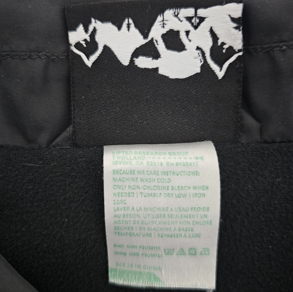 Star Wars x LRG Darth Vader Coach Jacket Black Streetwear Windbreaker - Picture 10 of 10